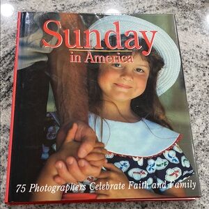 Vintage ‘Sunday in America’ Hardcover Coffee Table Book!